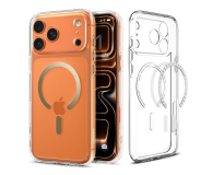 Etui do telefonów SPIGEN Ultra Hybrid Mag Magsafe do Iphone 17 Pro Clear/Gold 8800283314809
